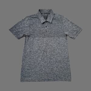 The North Face SS Engine Polo Gray Mens Small EUC CH5K